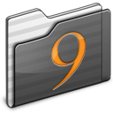 Classic Folder black icon